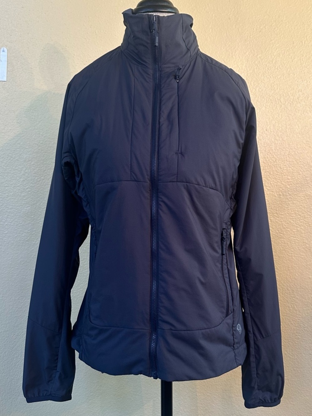 Mountain Hardwear Kor Stasis Hybrid Windbreaker Jacket In Dark Zinc Like New! - Picture 6 of 16